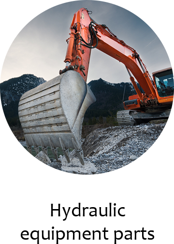 Hydraulic equipment parts